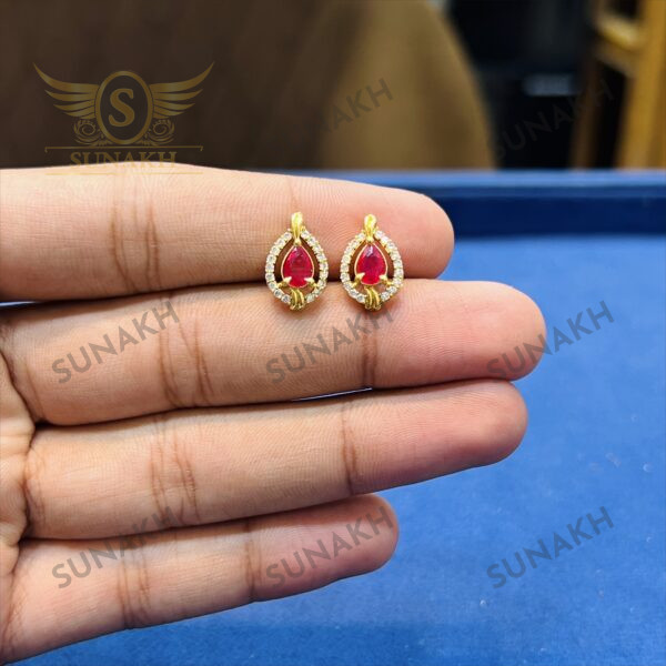 RUBY GLOW PENDENT SET - Image 3