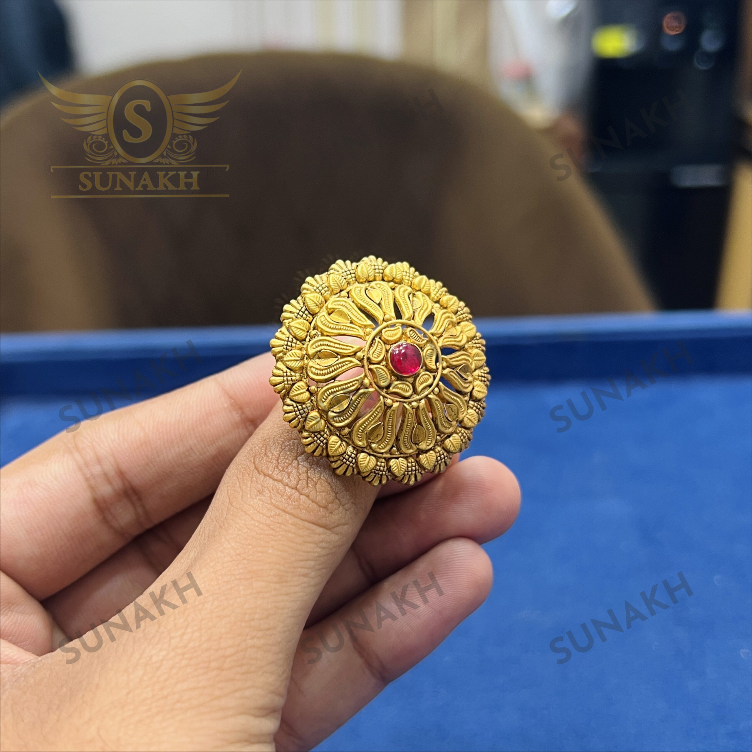 SHAKTI COCKTAIL RING - Image 2