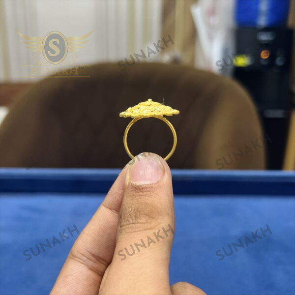 CHAND PHOOL COCKTAIL RING - Image 5