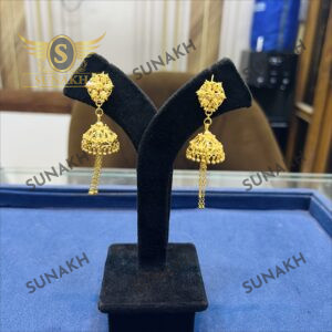 FLORAL TASSEL JHUMKI