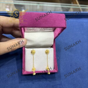 FLORA HEART LATKAN EARRING