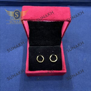 LIGHT WEIGHT TINY GOLD HOOPS