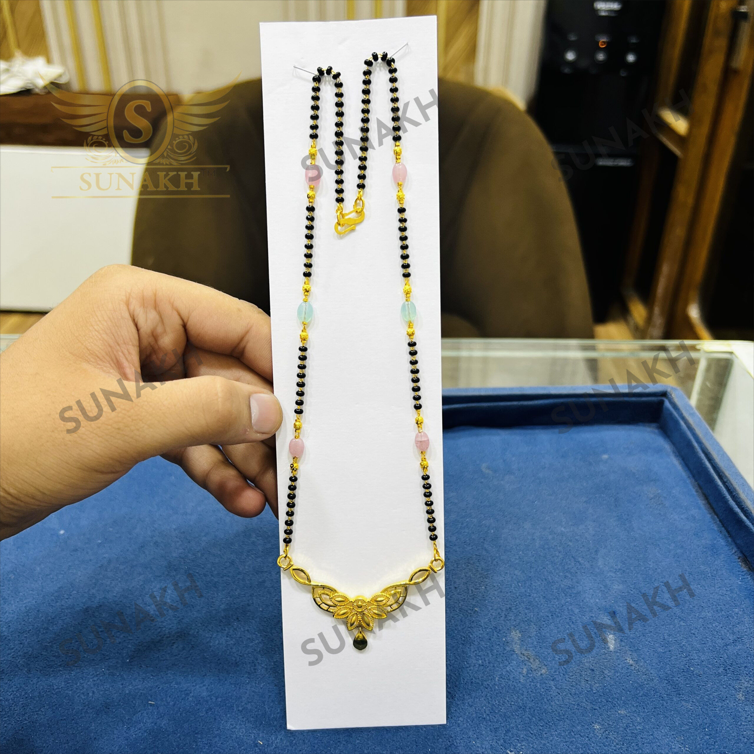 BLACK BEAD MANGALSUTRA - Image 2