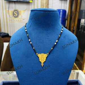 BLACK BEADED MANGALSUTRA