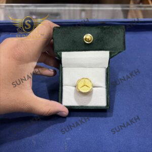 GOLD MERCEDES RING