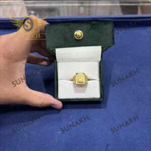 DESIGNER GOLD COCKTAIL RING