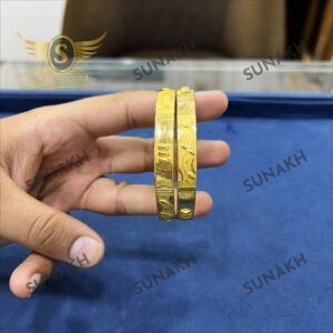 DESIGNER SLIM GOLD BANGLES