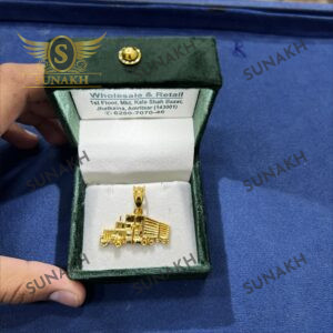 GOLD TRAIN PENDANT
